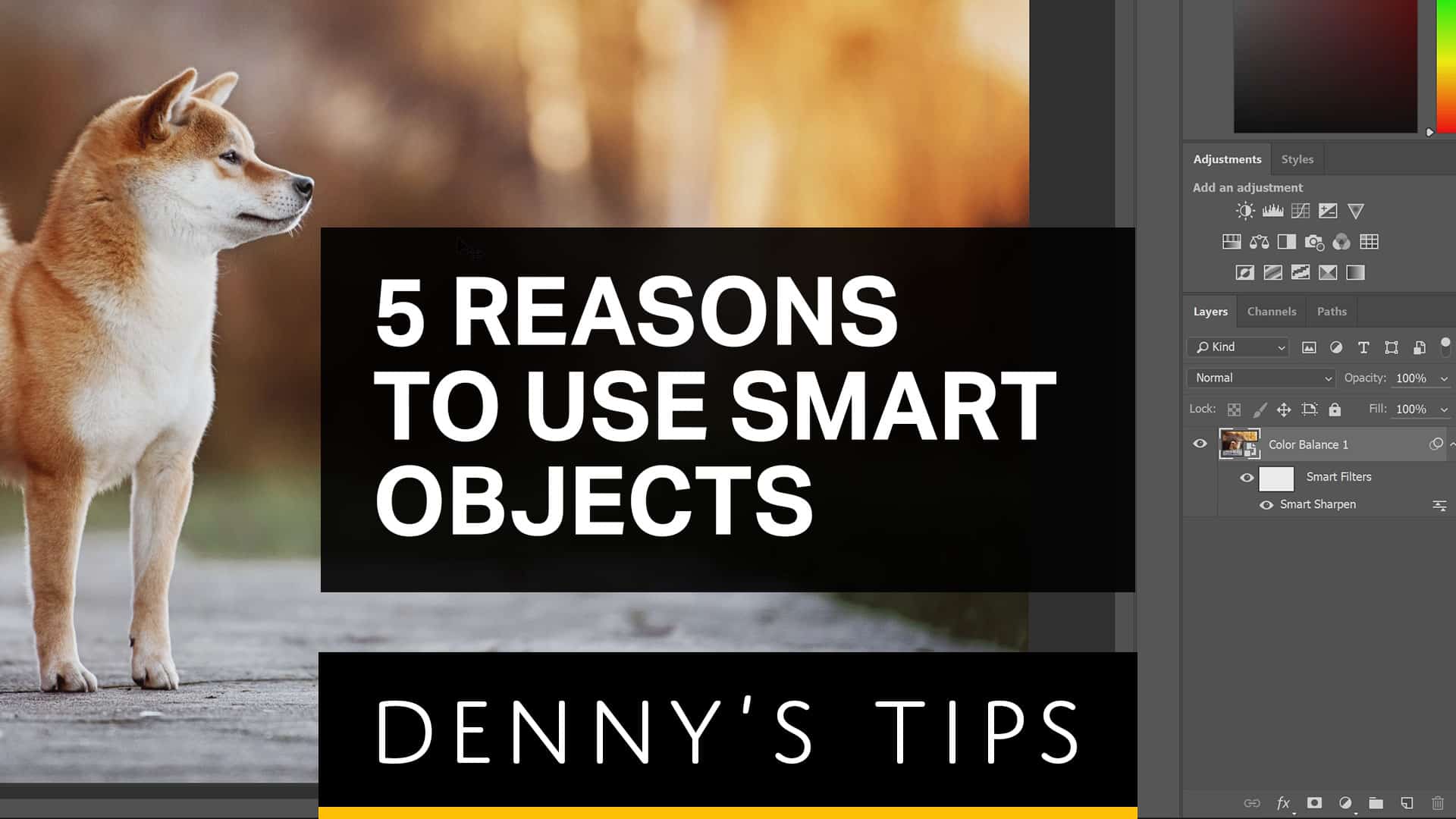 5 Reason Why You Should Use Smart Objects