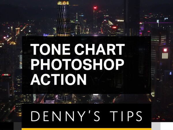 Tone Chart Photoshop Action