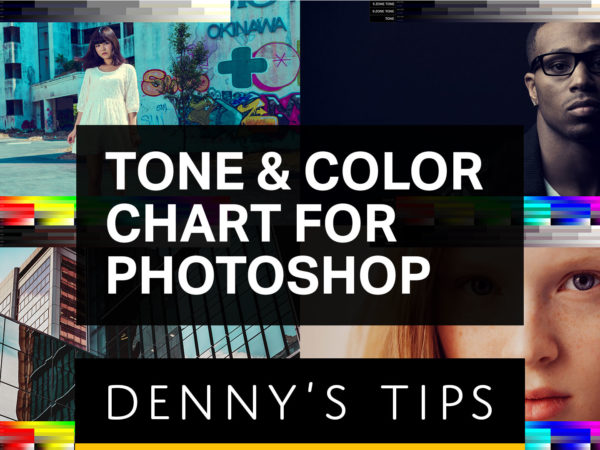Tone & Color Chart for Photoshop
