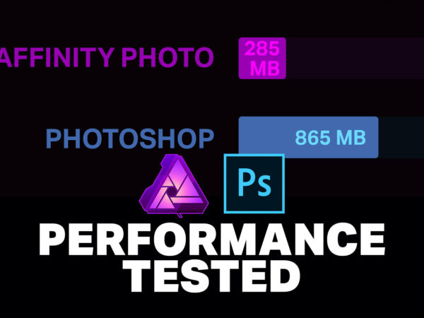 Affinity Photo vs Photoshop Performance Tested