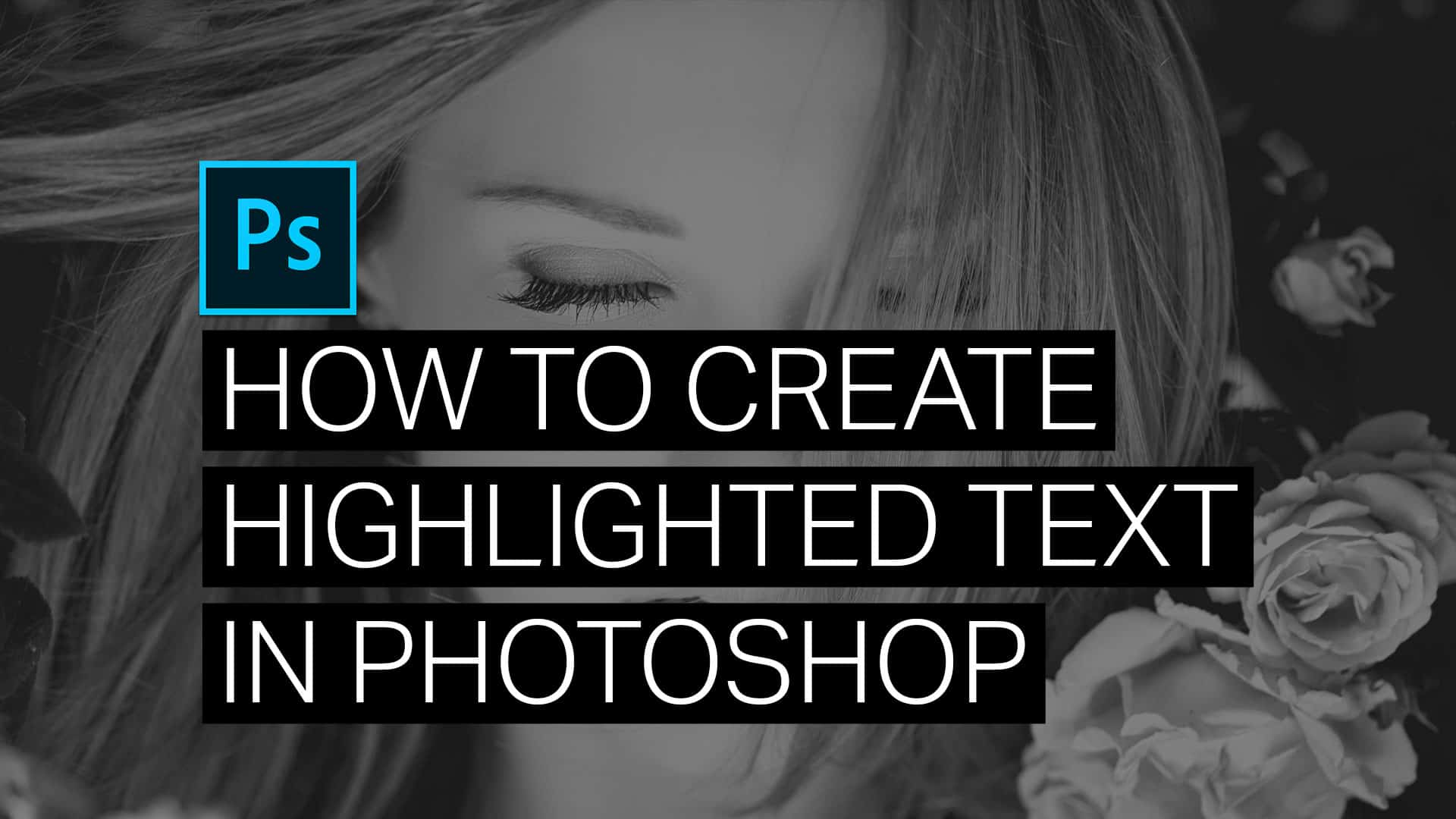 Highlighted Text Photoshop Tutorial
